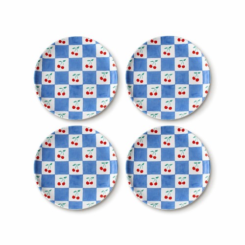 Lot assiettes à - 4,