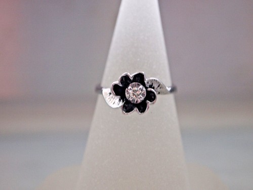14k blanc solide 5pts - 14k, or