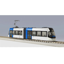 Endo - Tram Toyama Light Rail TLR0600 Type (Blue, TLR0602) - HO