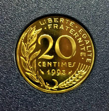 Centimes 1993 fdc sortie - 1993,