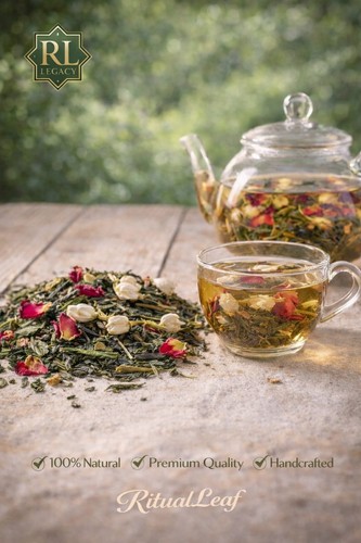 Thé vert floral - floral, premium