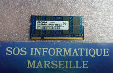 Barrette Mémoire ELPIDA 2GB 2Rx8 PC2-6400S-666-12-E1 (EBE21UE8AFSA-8G-F)