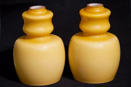 Lampes suspensions opaline