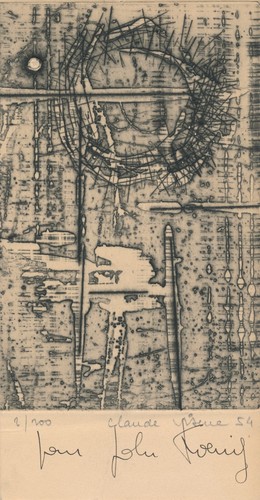 Claude viseux gravure - claude,