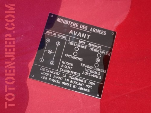 Plaque plaquette label alu - plaquette,