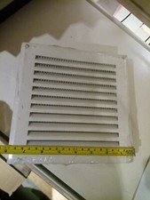 grilles  de décompression de hotte de cheminée  blanc 20 /20cm
