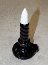 ANCIENNE OPALINE FLACON DE PARFUM BOUGEOIR STYLE AVON