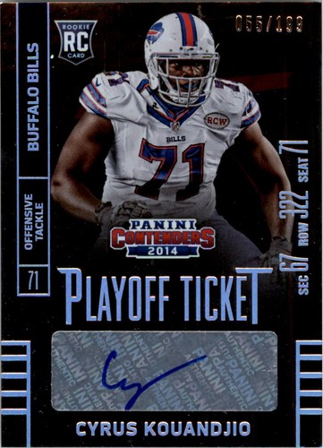 2014 panini contenders playoff - panini,