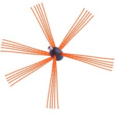 Kit de Ramonage Poêle Pellet 10 m Brosse Rotative 10 Tiges Flexibles Nylon