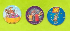 Lot de 3 Pogs - McDonald - Avimage - N°24, 28, 37