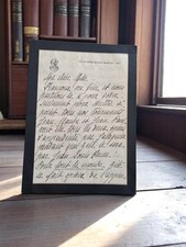 Lettre manuscrite mère d'Yvette 1918 - Correspondance intime - Mémoire de guerre