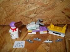 #1294# LEGO FRIENDS LOT ACCESSOIRES JET SKI PATINS A GLACE BONHOMME DE NEIGE