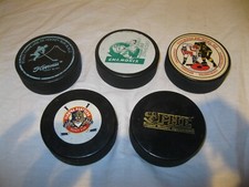 ? Lot 5 Ancien PALET HOCKEY ⛸️ CHAMONIX FLORIDA PANTHERS ST GERVAIS... Puck Ice
