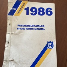 Husqvarna moto moteur 125 240 250 400 500 HVA catalogue liste pièce détachée HVA