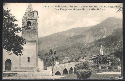 Cpa roquebillière vieille - roquebillière,,