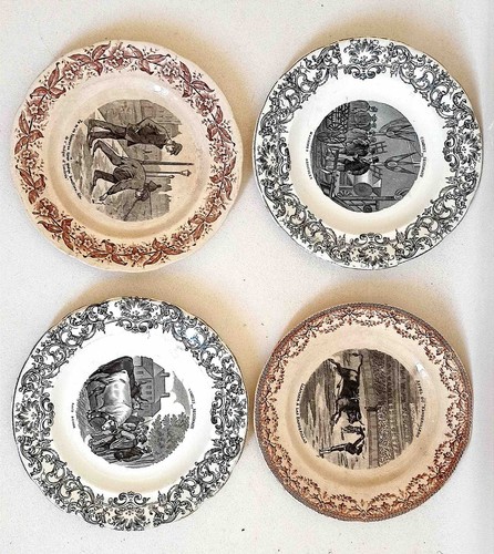 Assiettes parlantes gien - gien, &