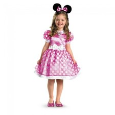 Disguise Disney Rose Minnie Mouse Classique Enfant Halloween Fille Costume 18921