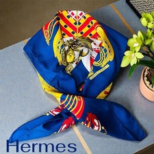 HERMES Carre 90 Soie 100%