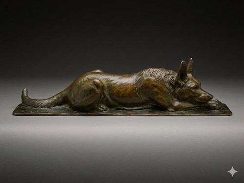 Louis albert carvin - louis, bronze
