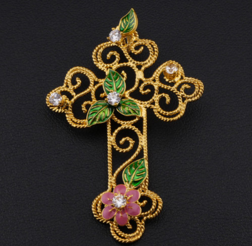 Pendentif croix argent 925 - pendentif, 925%