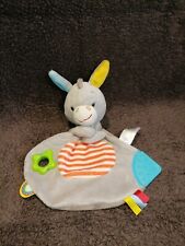 doudou plat ane gris Tex baby   état neuf