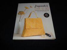 J'APPRENDS A COUDRE DES SACS / 20 MODELES EXPLIQUES / PATRON TAILLE REELLE