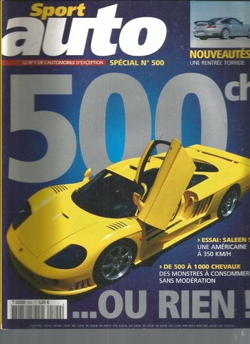 Sport auto 500 saleen - auto, s7