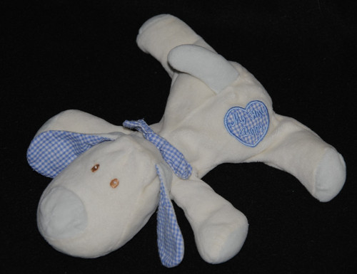 Peluche doudou chien - , allongé