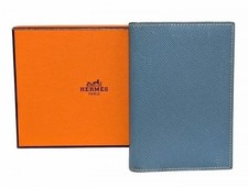 Housse Hermès Agenda bleu