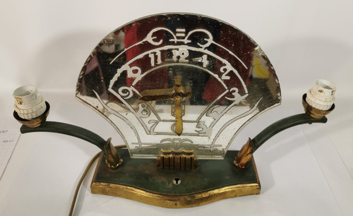 Rare ancienne lampe pendule - ancienne,