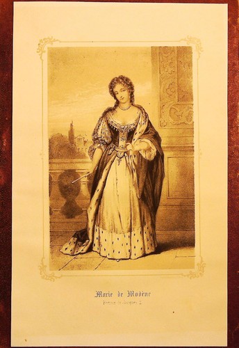Gravure 1852 marie - , de