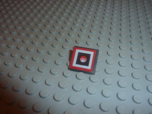 Lego road sign - road, 2x2