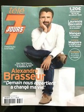 Télé 7 Jours 20/07/2019; Alexandre Brasseur/ Laurence Boccolini/ Mangas/ Magloir