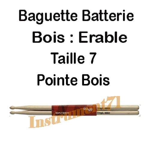 Paire baguettes batterie - baguettes,