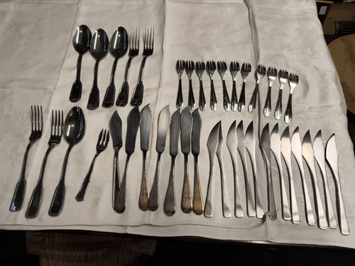 Lot couteaux poisson - couteaux, /