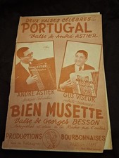 Partition Portugal Bien Musette Astier Gus Viseur Sheet Music