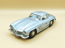 1/18 Mercedes-Benz 300 SL Gris 1954 Burago Made In Italy Défauts Issues