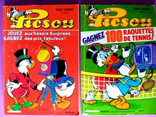 Lot de 2   Picsou magazine  n° 106 et 148  de  1980  et  1984  , lot 17