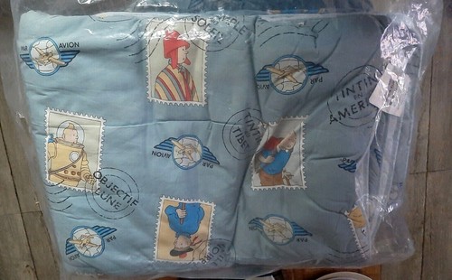 Hergé tintin couette - hergé, tintin-