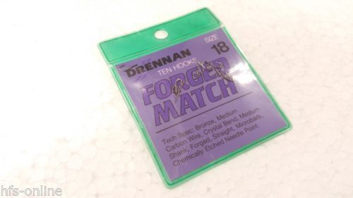 Hameçon drennan forged - forged, match