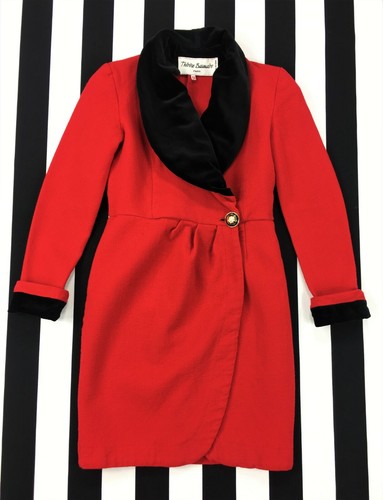Robe veste col châle - , simple