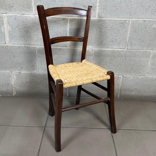Chaise bois paille - en,
