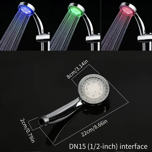 Pommeau douche led pluie - douche,