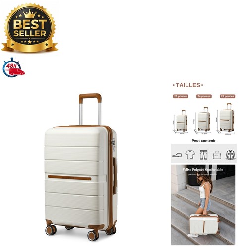 Valise grande taille 101l - valise,