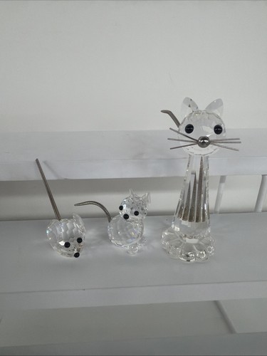 Swarovski crystal figurines - crystal,