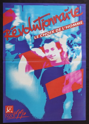 Affiche originale 1990 - 70, ans