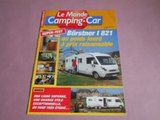 BÜRSTNER I821 brochure catalogue documentation CAMPING-CARS - édition 2004