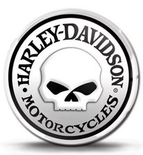 Autocollant en résine Harley
