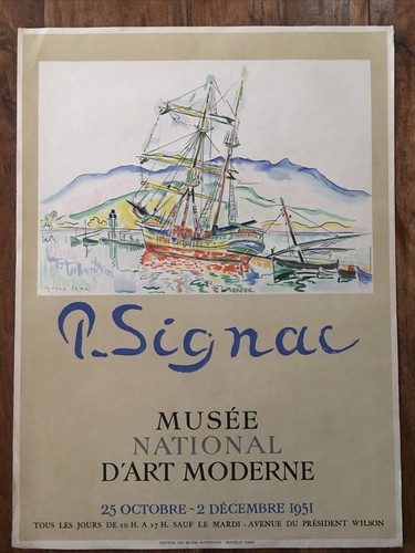 Paul signac affiche - paul, signac,