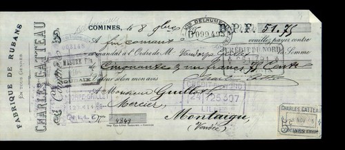 Rubans charles catteau - rubans,